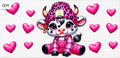 #009 Pink Overall Cowhartt
